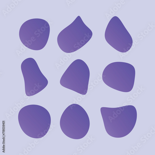 Vector Gradient Abstract Shapes