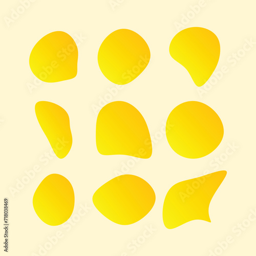 Vector Gradient Abstract Shapes