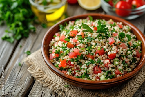 a delicious Tabbouleh