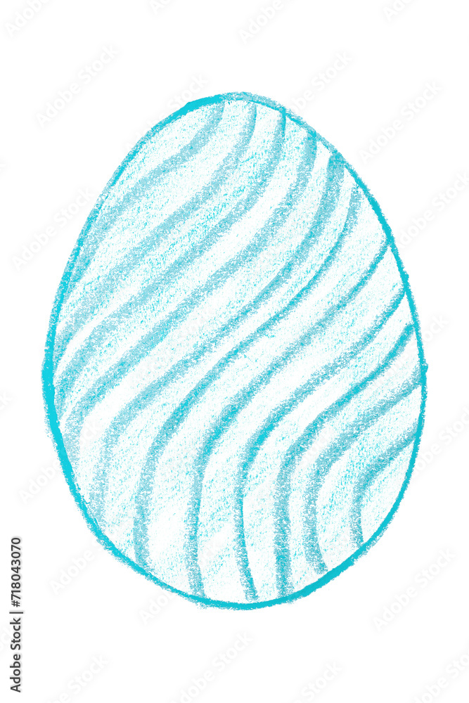 Drawing light blue Easter eggs isolated on transparent background. Drawing light blue Easter eggs isolated on transparent background.