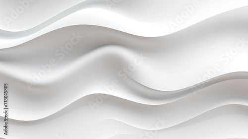 White waves pattern abstract background - ai generative