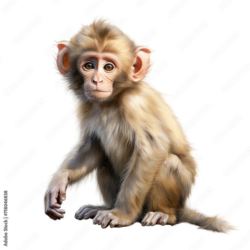 Fototapeta premium close up of a baboon