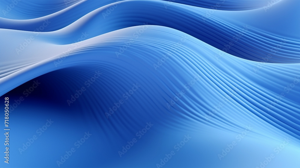 Blue waves pattern abstract background - ai generative Blue waves pattern abstract background - ai generative