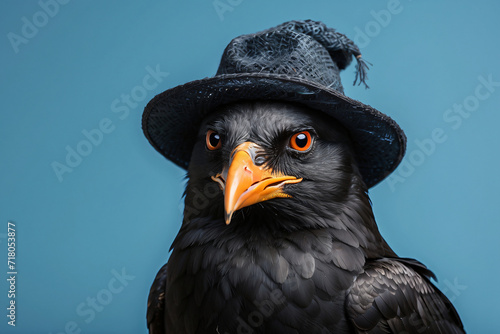 crows wear black hats