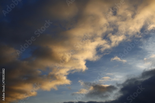 clouds in the sky