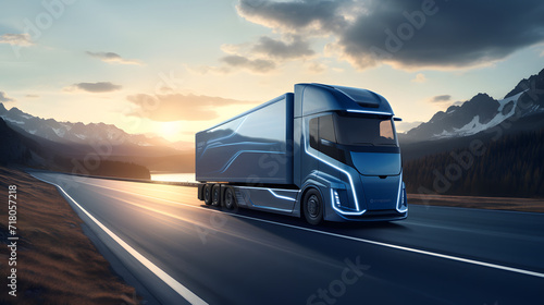 Modern Hydrogen-Powered Trucks