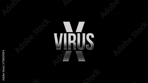 Virus X Alpha Channel HD