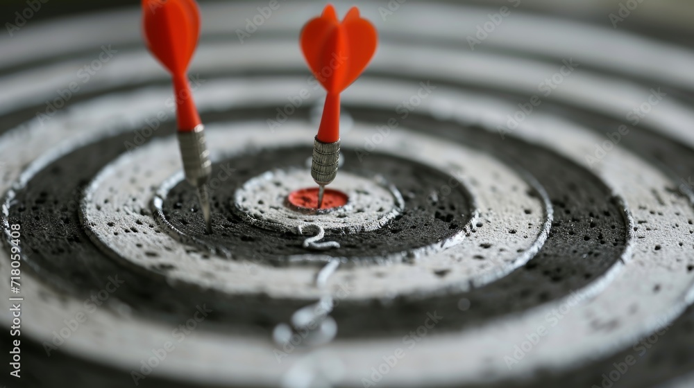 set goals for work. dart aiming at the target center business. goal, aiming marketing target metaphor, Succeed dart board, defines objectives, success investment ideas, winner, Generate by AI set goals for work. dart aiming at the target center business. goal, aiming marketing target metaphor, Succeed dart board, defines objectives, success investment ideas, winner, Generate by AI