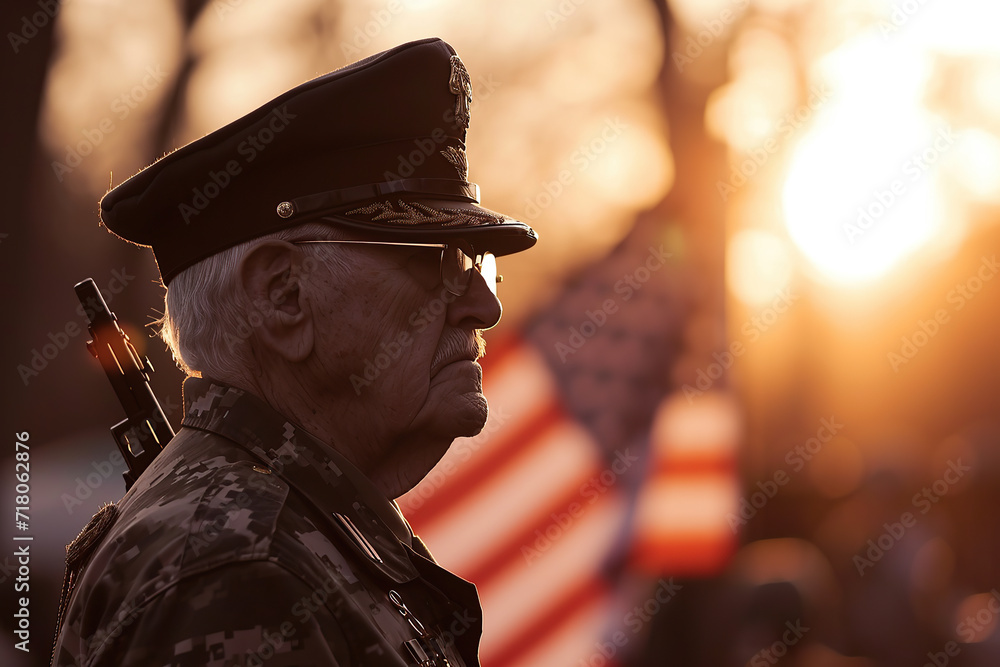 Veteran is honored with a medal or award, showcasing their achievements and sacrifices. Veteran is honored with a medal or award, showcasing their achievements and sacrifices.