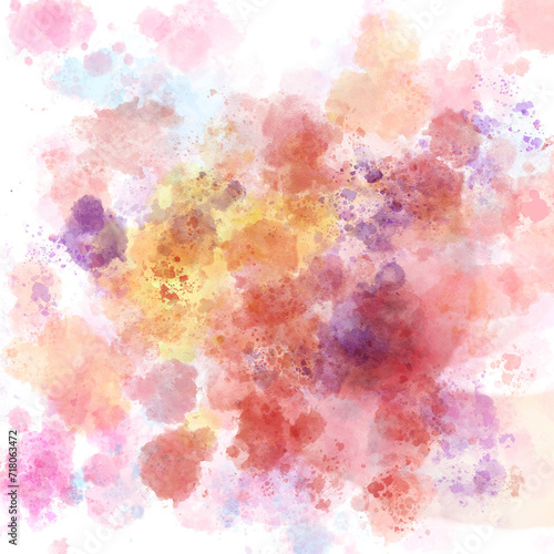 Hand-painted abstract watercolor background © Dmytro