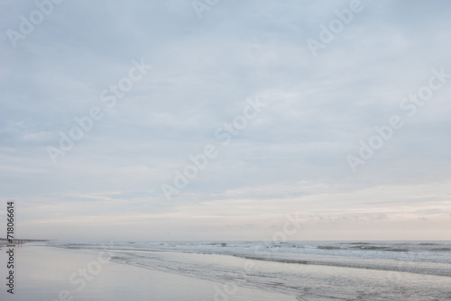 A calm day at Atlantic Beach with calm waves © Cavan