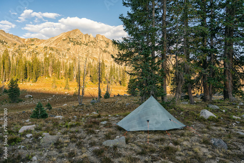 Ultralight camping in the Mount Zirkel Wilderness  Colorado