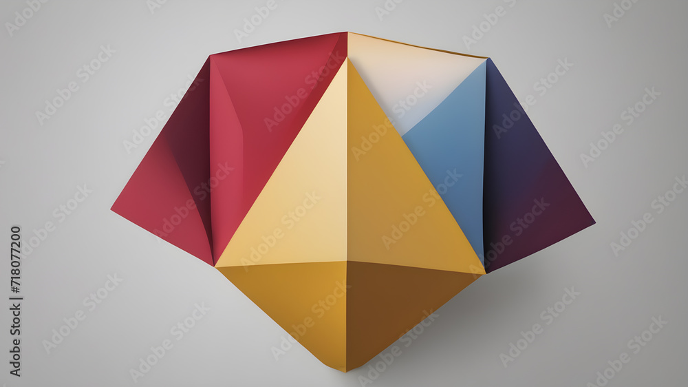 Artifical Intelligence generated geometric abstract art . AI generated image, ai Artifical Intelligence generated geometric abstract art . AI generated image, ai
