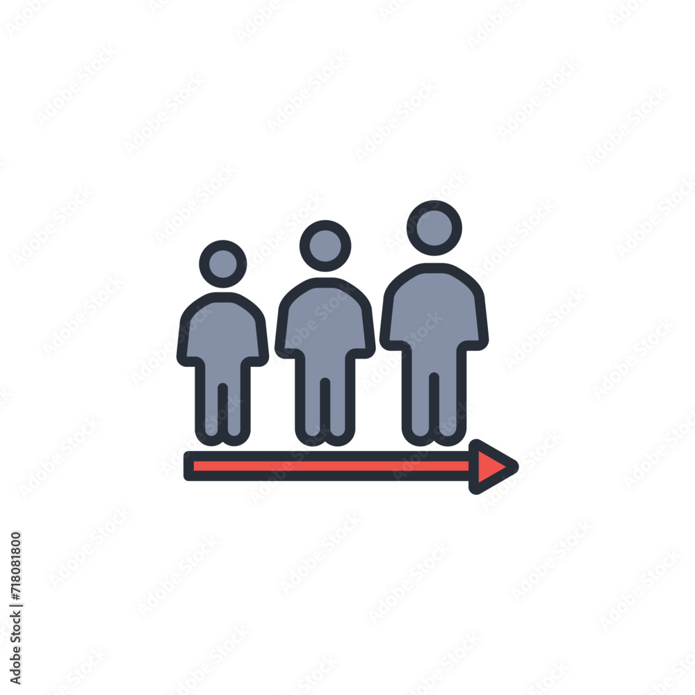 grow icon. vector.Editable stroke.linear style sign for use web design,logo.Symbol illustration. grow icon. vector.Editable stroke.linear style sign for use web design,logo.Symbol illustration.