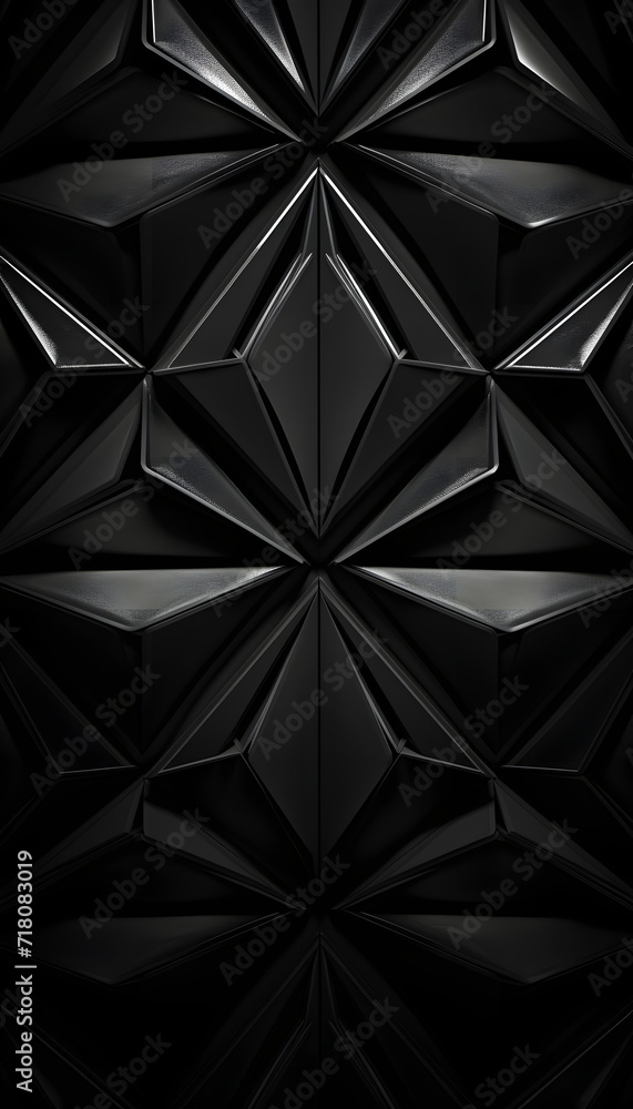 Black Geometric Wallpaper Black Geometric Wallpaper