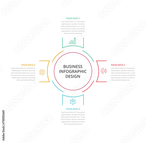 Infographic Design Template, Vector illustration Graphic Design, Creative concept for Infographics