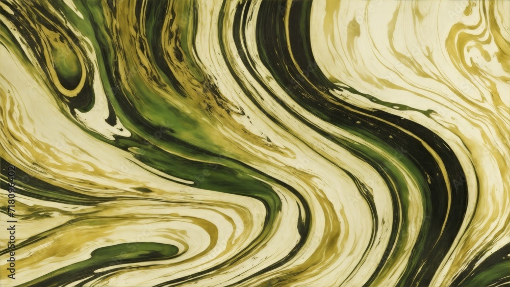 Abstract ink olive and gold mixed texture Background. fluid art background texture Abstract ink olive and gold mixed texture Background. fluid art background texture