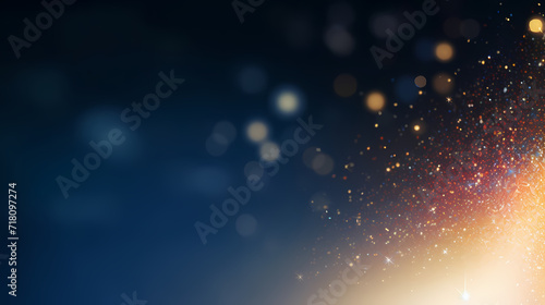 Wallpaper Mural Festive decorative glitter lights background banner. Colorful abstract background with glitter Torontodigital.ca