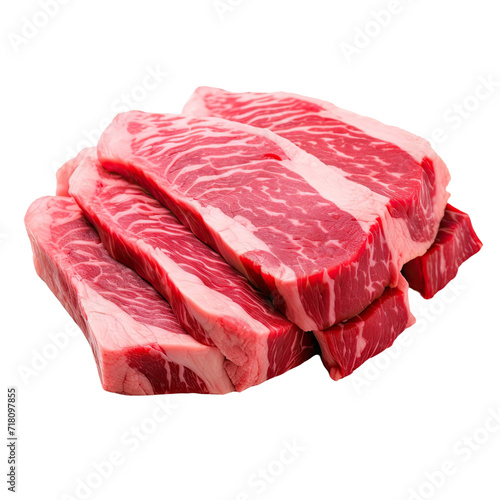  Tenderloin beef on White Backgroug
 photo