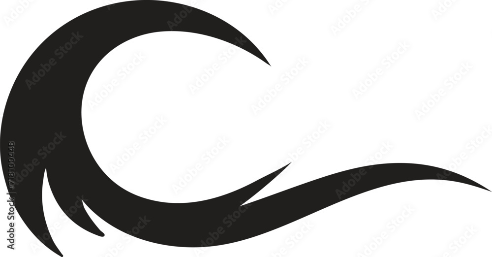 Waves Design Shapes Collection Isolated on White Background - Illustrations, Vector Waves Design Shapes Collection Isolated on White Background - Illustrations, Vector