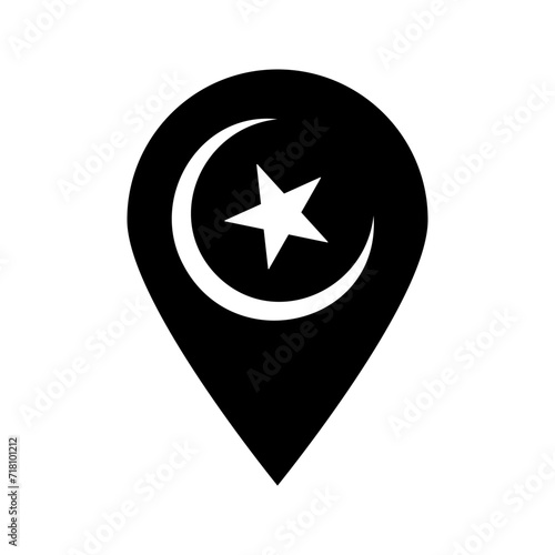 Free Download mosque coordinates icon or mosque map - GFXLoad