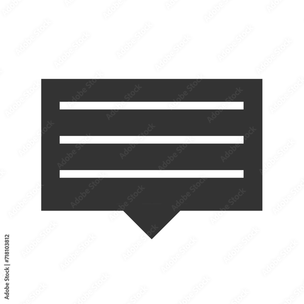 chat message icon set, Social media message. Vector illustration. chat message icon set, Social media message. Vector illustration.