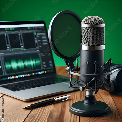 Mike with laptop and pen on table