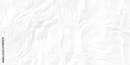 White paper crumpled texture. white fabric textured. crumpled white paper background. panorama white paper texture background, crumpled pattern texture background.