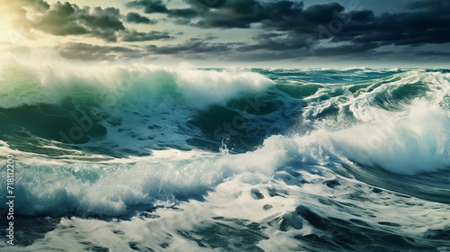 Ocean waves in the sea © Inlovehem