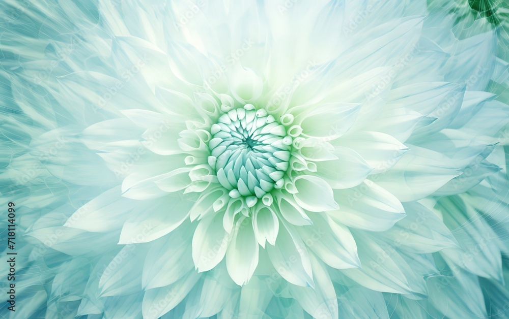 Obraz premium blue flower background
