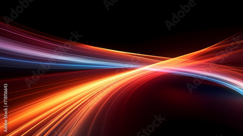 Future technology lines background, abstract future technology background