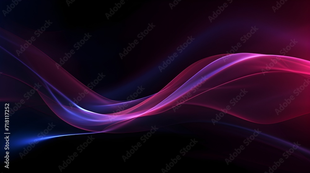 Neon pink, purple, and blue motion waving texture with glowing, cyber, and technology digital wave background concept. Futuristic tech. Generative AI. Neon pink, purple, and blue motion waving texture with glowing, cyber, and technology digital wave background concept. Futuristic tech. Generative AI.
