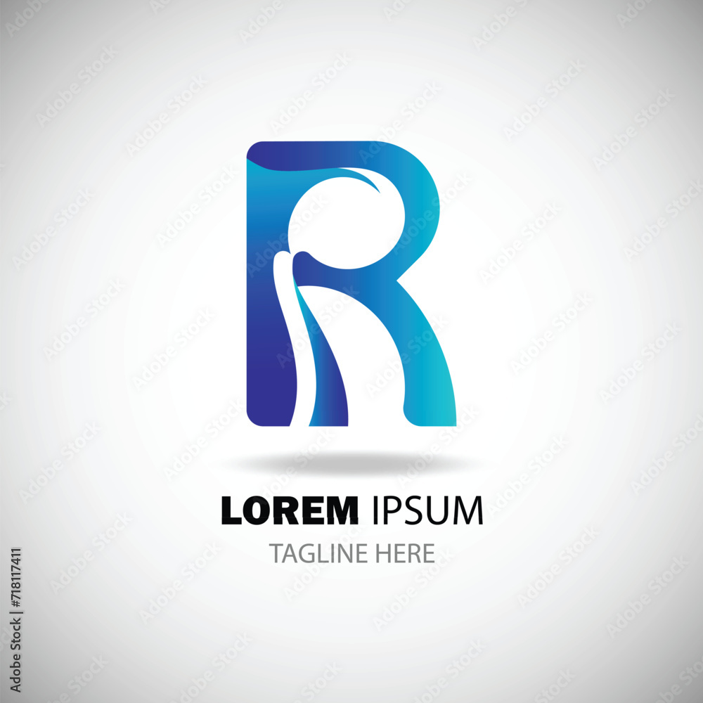 letter r abstract business logo design, letter r logo design template. icons for business of luxury, elegant, simple. Premium Vector letter r abstract business logo design, letter r logo design template. icons for business of luxury, elegant, simple. Premium Vector