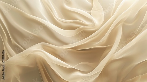 Beige Layered Background with Solid and Translucent Elements