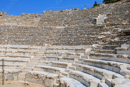 Wallpaper Mural Ancient amphitheater in the city of Ephesus. Background with selective focus and copy space Torontodigital.ca