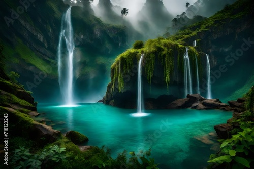 waterfall in the forest