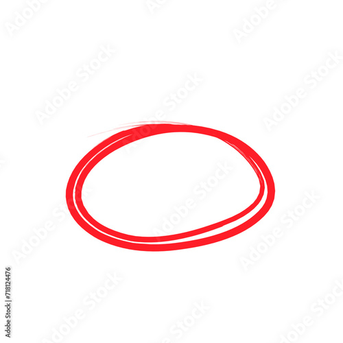 hand drawn circle for highlighting text