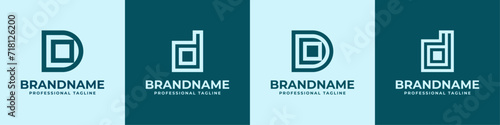 Modern Initials DO Logo, suitable for business with DO or OD initials
