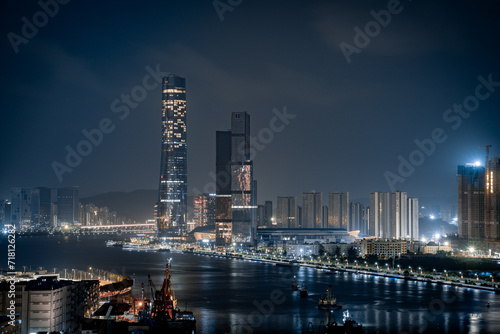 Zhuhai at night