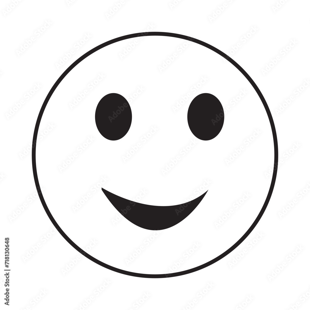 smile line icon. Smile icon vector. Face emoticon sign,eps10 smile line icon. Smile icon vector. Face emoticon sign,eps10