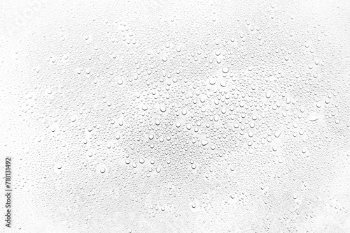 Isolated water drops against transparent background.