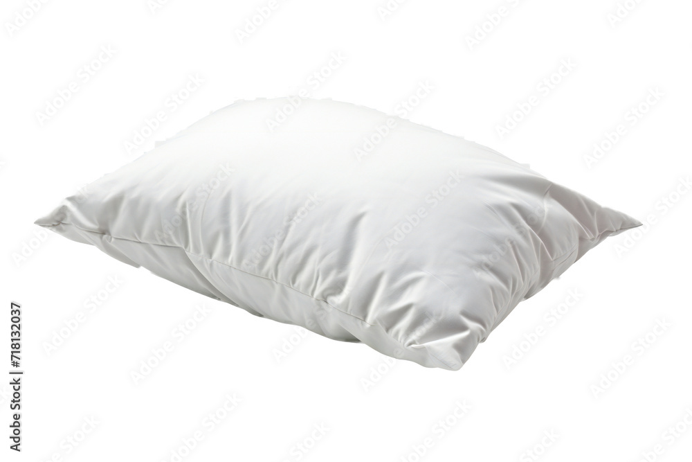 Obraz premium white pillow isolated on white