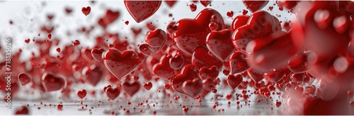 red and white valentines day background blossom love pragma
