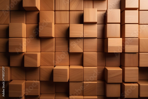 abstract background of cubes. 