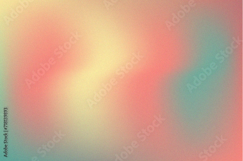color ful abstract grainy gradient background design template