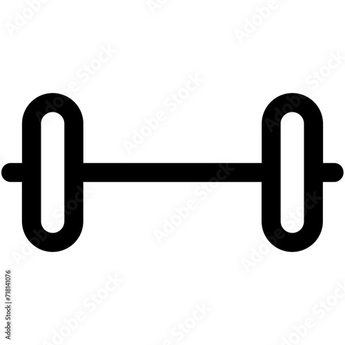 Dumbbells Vector Icon