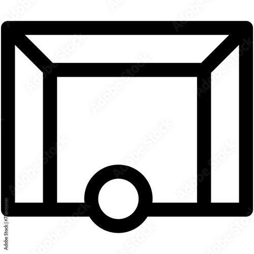 Football Net Vector Icon