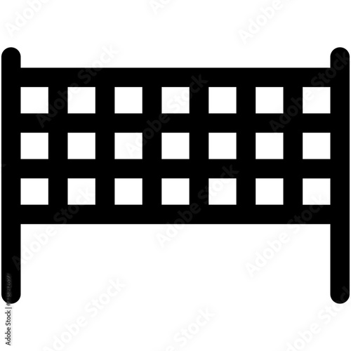 Football Net Vector Icon