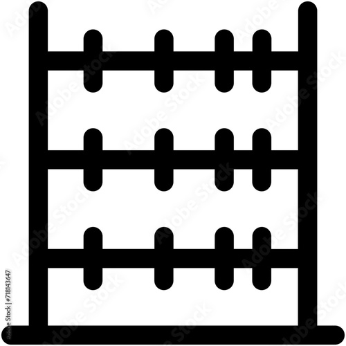 Abacus Vector Icon