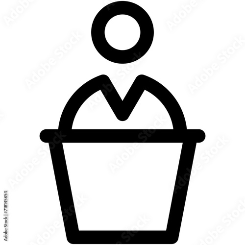 Speech Vector Icon
